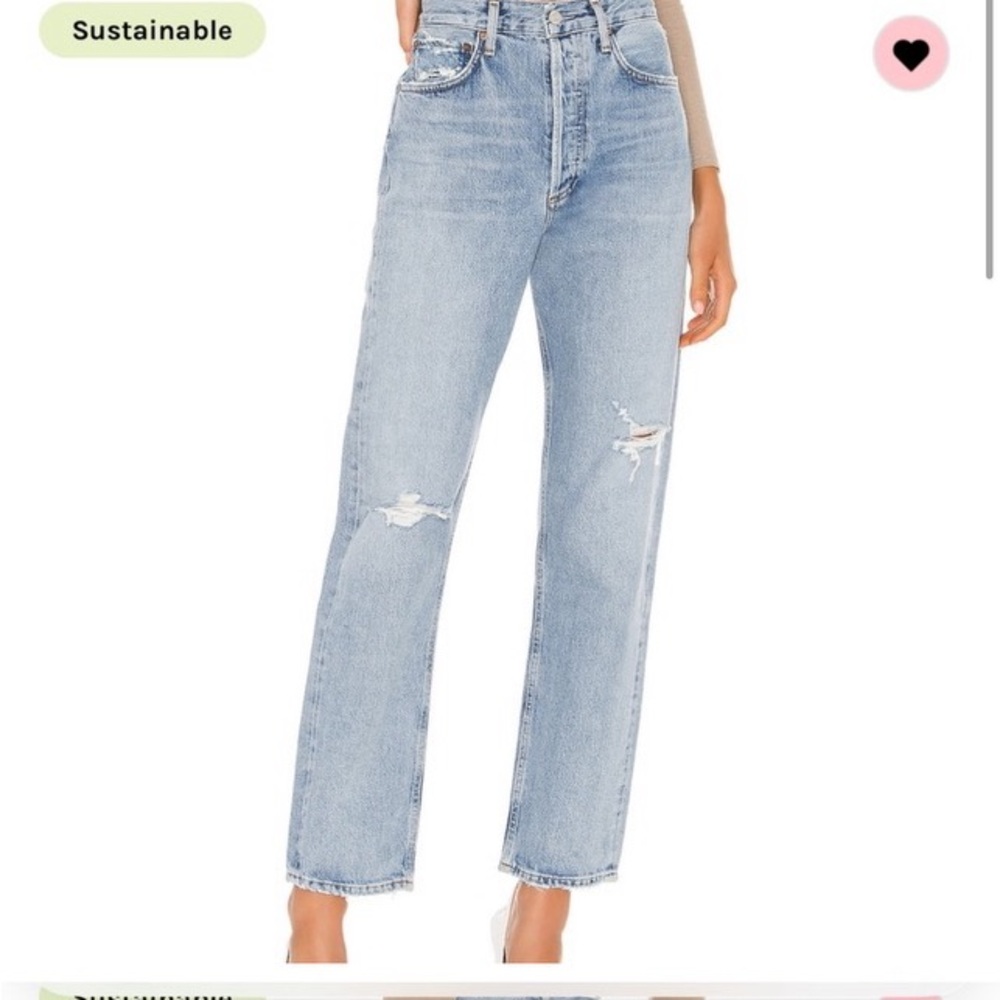 AGOLDE 90’s Mid Rise Loose Fit